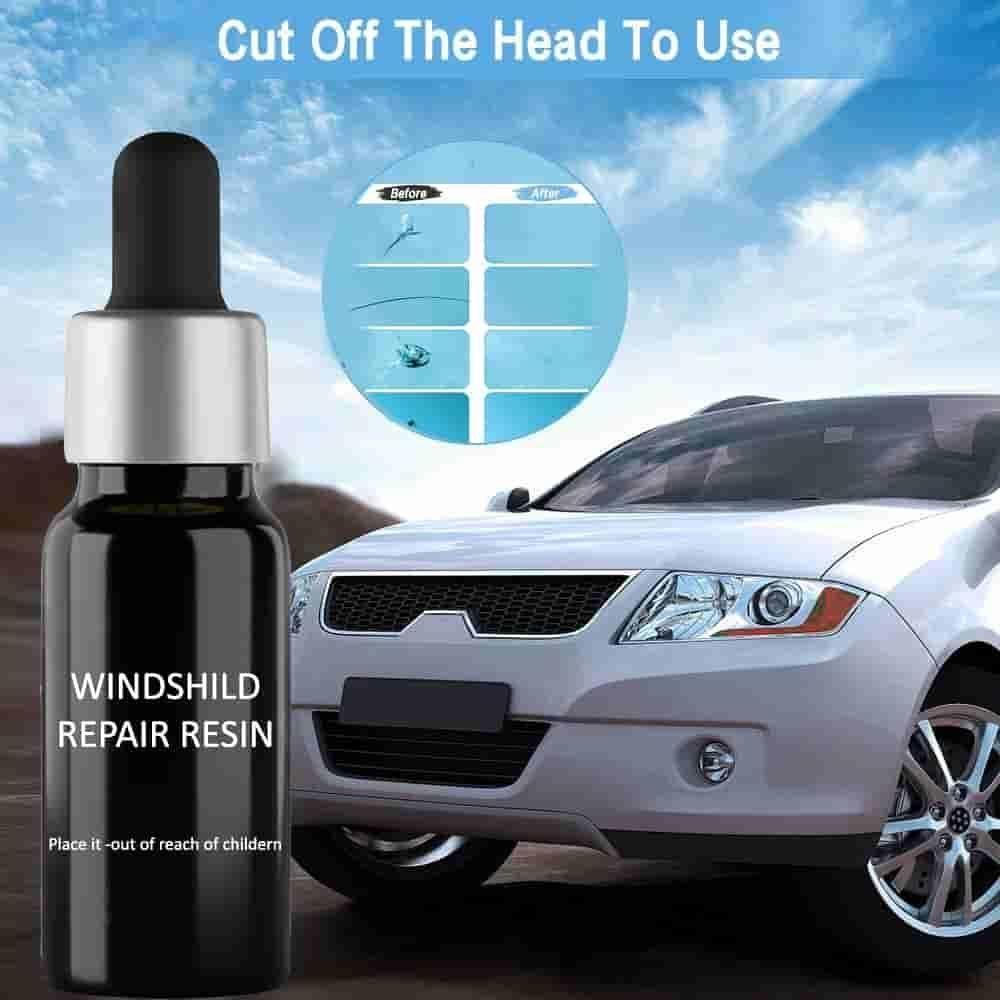 ✨ Fix Windshield Cracks in Minutes | Premium Glass Repair Kit (Pack of 2)