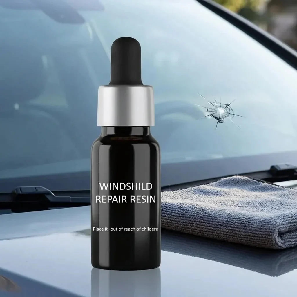 ✨ Fix Windshield Cracks in Minutes | Premium Glass Repair Kit (Pack of 2)
